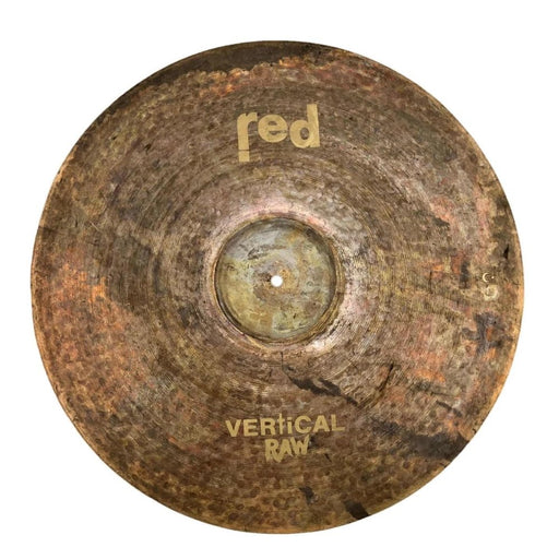 Red Cymbals | Vertical Raw Series | Light Ride Cymbal (Red_VertRaw_LightRide_20") - Gsus4