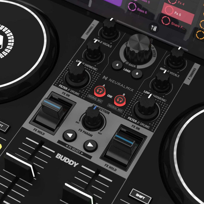 Reloop Buddy 2 Channel DJ Controller (BUDDY) - Gsus4