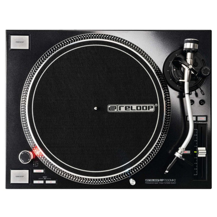 Reloop RP - 7000MK2 DJ Turntable – Black (RP-7000MK2) - Gsus4