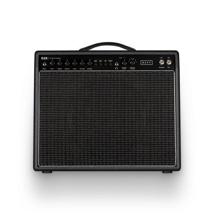 REVV | D25 | Dynamis 1x12" Valve Amp Combo | Black (700125) - Gsus4