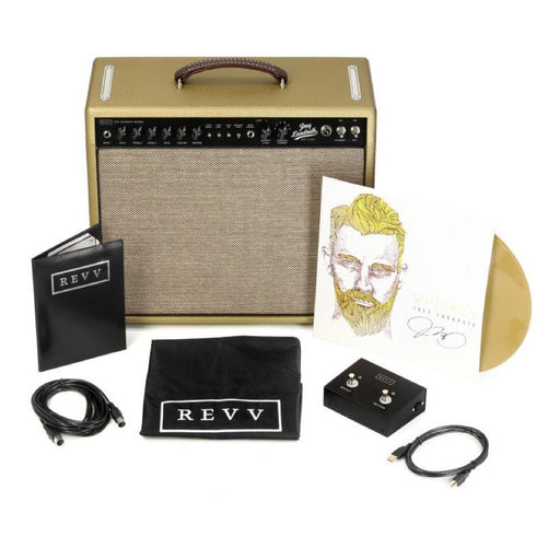 REVV | D25 Joey Landreth Edition | Dynamis 1x12" Valve Amp Combo | Gold (700119) - Gsus4