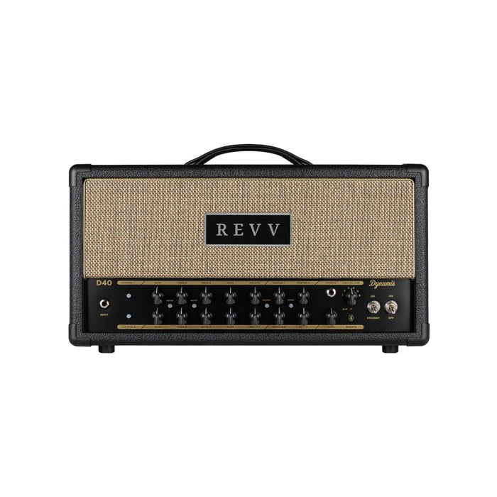 REVV | D40 | Dynamis 40W 2Ch Valve Amp Head (700133) - Gsus4