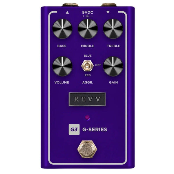 REVV | G3 V2 | Tight & Clear Distortion | Purple Channel Amp in a