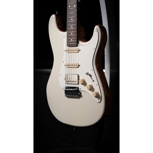 Ricardo Sanchez Guitars | S - RS | S - Style w/ HSS | Roasted Maple | White & Natural (Ricardo - S - RS - White NT) - Gsus4