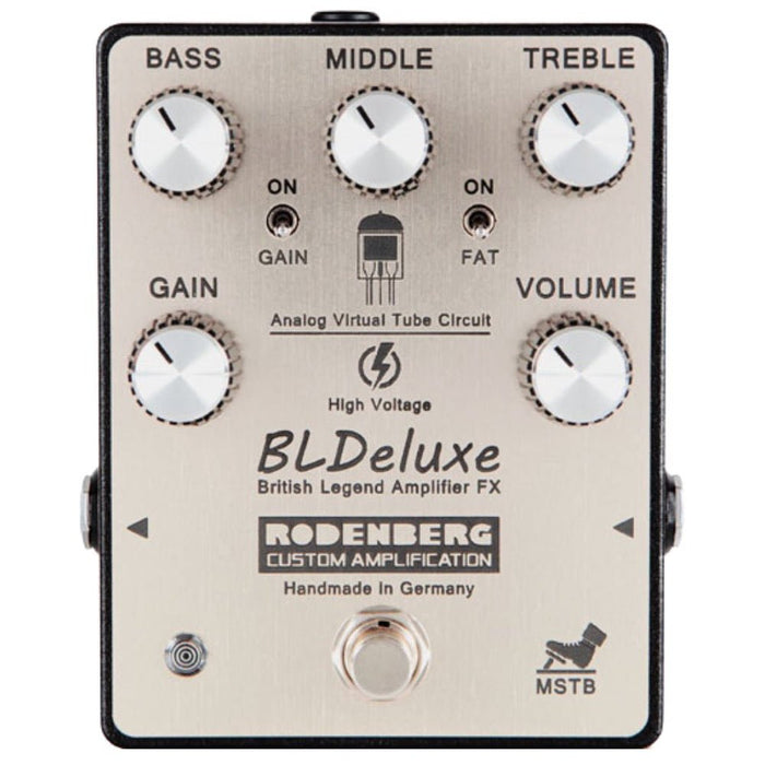 Rodenberg | BLDeluxe | Amp In a Box Pedal | British Legend High Voltage Lead Overdrive | PRE - ORDER (Ships Early July 2025) (Rodenberg - BL - Deluxe) - Gsus4