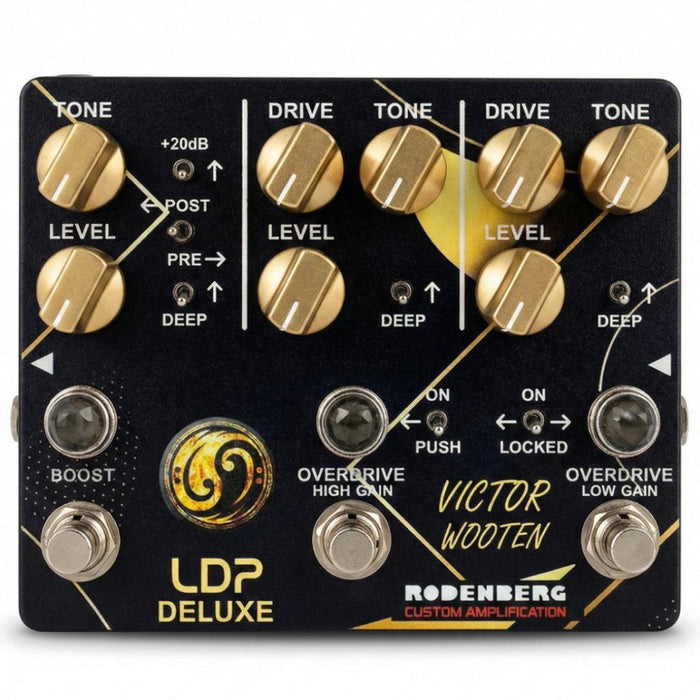 Rodenberg | LDP Deluxe | Victor Wooten Signature Bass Overdrive Boost (Rodenberg-LDP-DLX-VW) - Gsus4