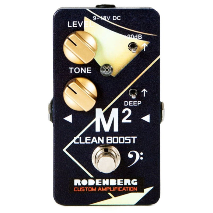 Rodenberg | M2 - Boost | Clean Boost for Bass | Co - Designed by Marcus Miller | PRE - ORDER (Ships Early July 2025) (Rodenberg - M2 - Boost) - Gsus4