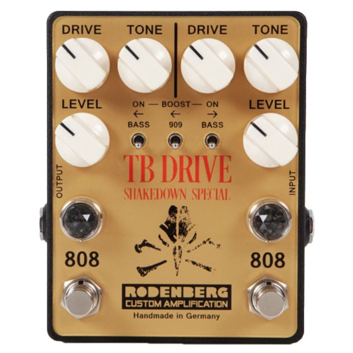 Rodenberg | TB Drive Shakedown Special | Tyler Bryant Signature Dual Overdrive | PRE - ORDER (Ships Early July 2025) (Rodenberg - TB - Drive) - Gsus4