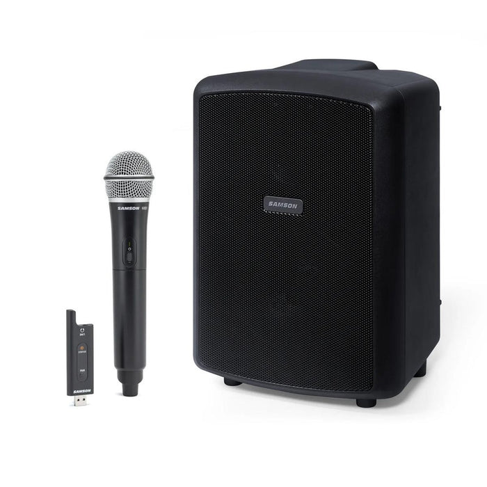 Samson Expedition EXPOLR Portable PA System 200w 8inch w/ Wireless Microphone, Bluetooth & Recharegable Battery (29/XPEXPLOR-W) - Gsus4
