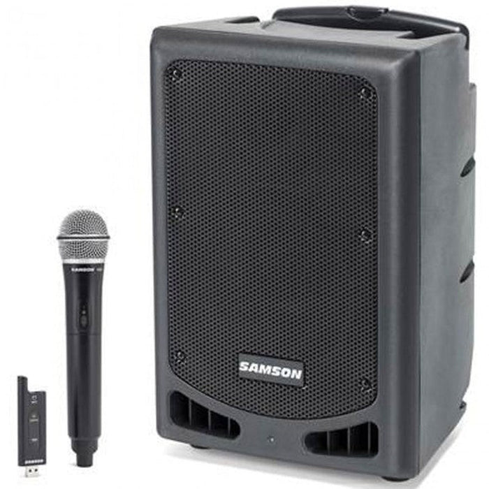 Samson Expedition XP208W Portable PA 200w w/ Wireless Microphone & Bluetooth (29/XP208W) - Gsus4