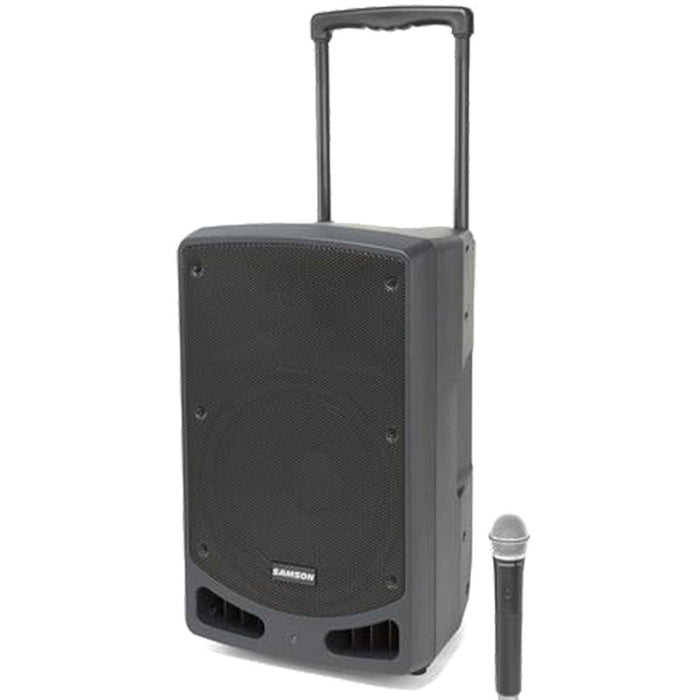 Samson Expedition XP312W Portable PA System 300w 12'' w/ Wireless Microphone, Bluetooth & Rechargable Battery (29/XP312W) - Gsus4