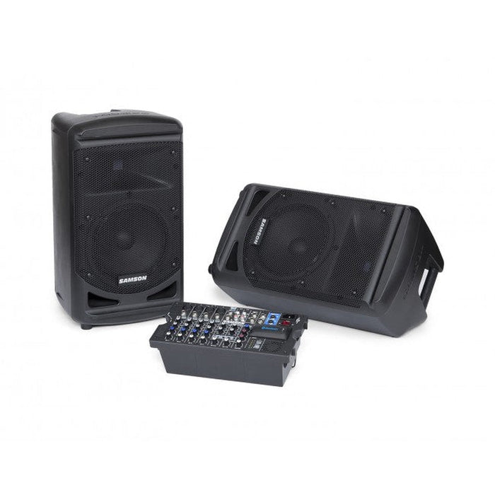 Samson Expedition XP800 Portable PA Pack 800w Speakers & Mixer w/ Bluetooth (29/XP800) - Gsus4