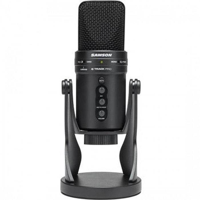 Samson GTRACKPRO USB Microphone with Audio Interface (29/GTRACKPRO) - Gsus4