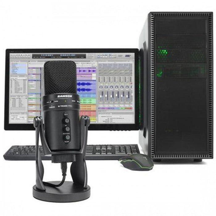 Samson GTRACKPRO USB Microphone with Audio Interface (29/GTRACKPRO) - Gsus4