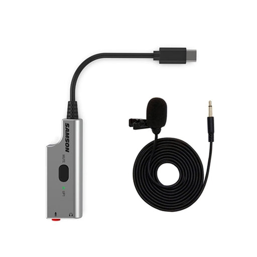 Samson LMU1 USB Label Microphone & USB Audio Adaptor Bundle (29/LMU1) - Gsus4