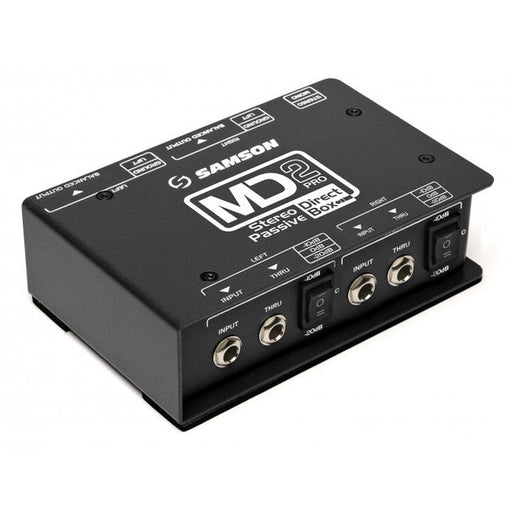Samson MD2PRO Pro Stereo Passive Direct Box (29/MD2PRO) - Gsus4