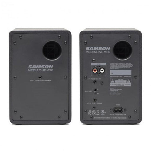 Samson MediaOne M30 Studio Monitors Powered Speakers 20w - Pair (29/M30) - Gsus4