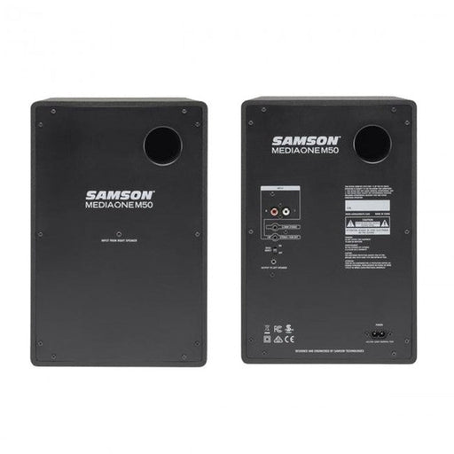 Samson MediaOne M50 Studio Monitors Powered Speakers 80w - Pair (29/M50) - Gsus4