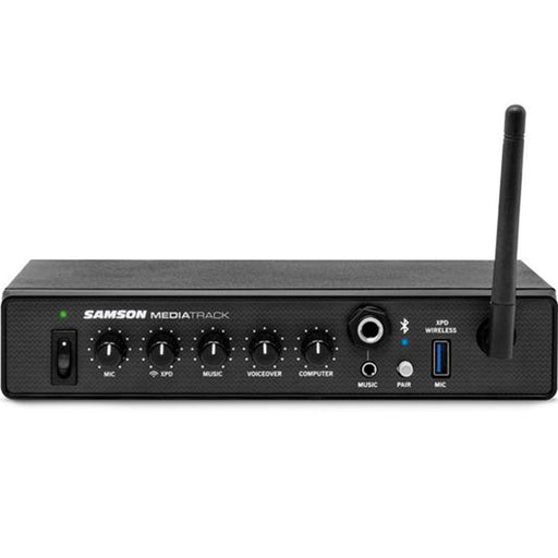 Samson Mediatrack 4-Channel Mixer / USB Interface w/ Bluetooth (29/MEDIATRACK) - Gsus4
