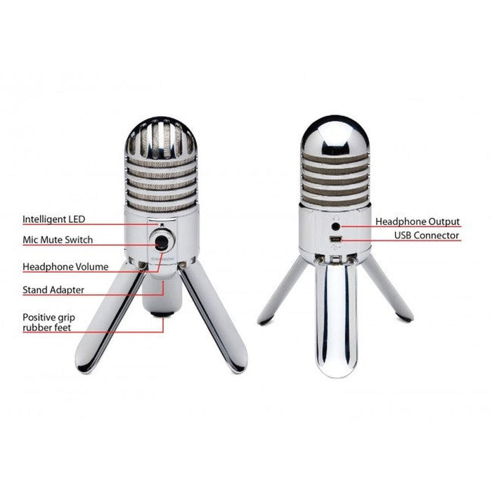 Samson Meteor Mic Usb Studio Microphone (29/METEOR) - Gsus4