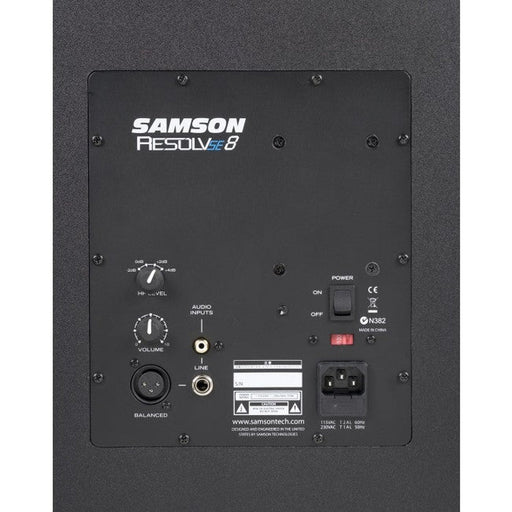 Samson Resolve SE A8 Powered Studio Monitor Speaker (Single) (29/RESOLVSEA8) - Gsus4