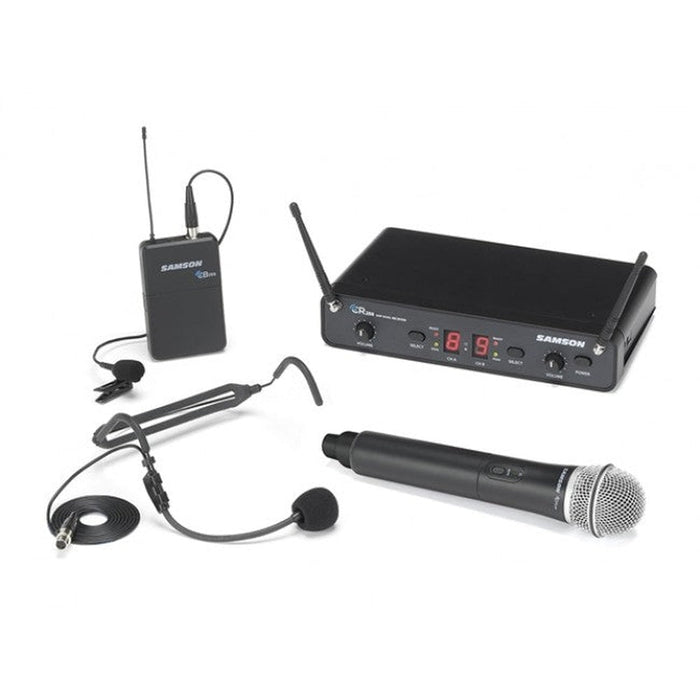 Samson Wireless Concert 88 Dual Microphones All in One Wireless Mic System (14/CON88-ALL) - Gsus4