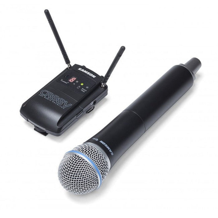 Samson Wireless Concert 88V Camera Handheld System D Frequency (542-566 mhz) (14/CON88V-HANDHELD-D) - Gsus4
