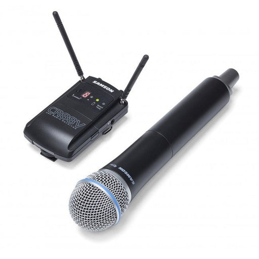 Samson Wireless Concert 88V Camera Handheld System F Frequency (606-630 mhz) (14/CON88V-HANDHELD-F) - Gsus4