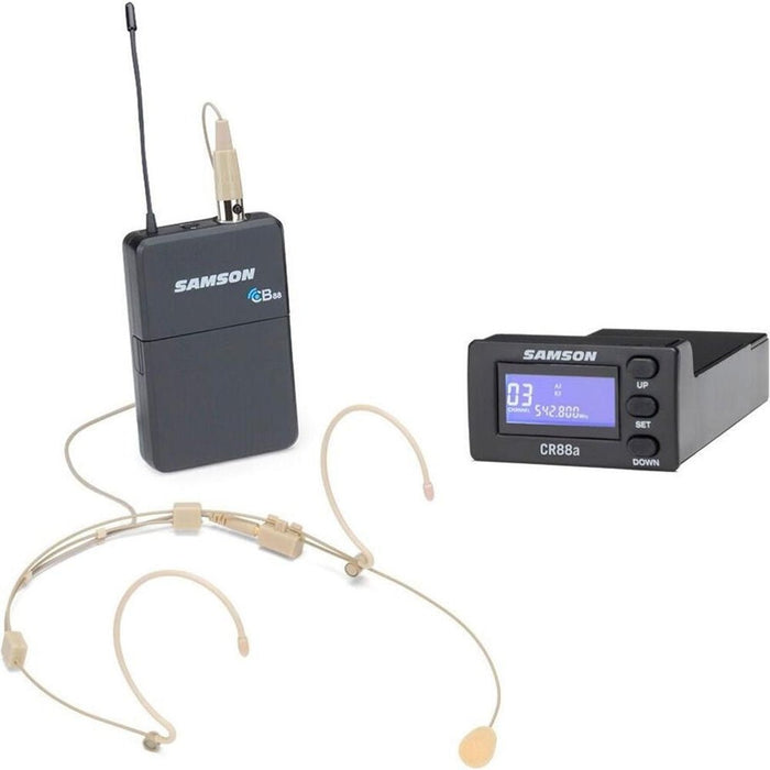 Samson Wireless Module for XP310 & XP312W w/ DE5 Headset Microphone 542-566MHz (14/XP88A-HEADSET) - Gsus4