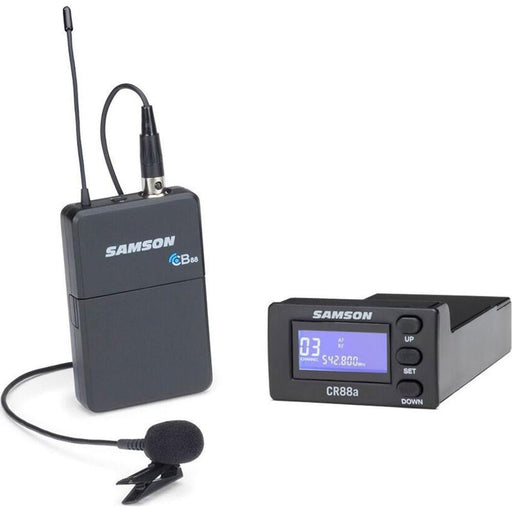 Samson Wireless Module for XP310 & XP312W w/ LM8 Lavalier Microphone 542-566MHz (14/XP88A-LAPEL) - Gsus4
