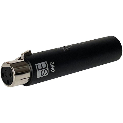 sE Electronics DM2 Active Mic Pre - amp w/ Gain & Impedance Control (Black) (SEE-DM2BLK) - Gsus4