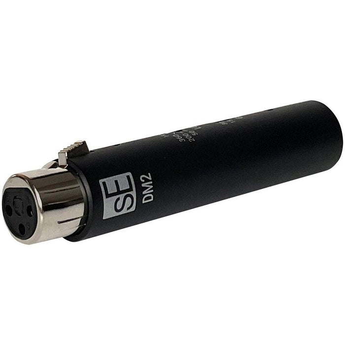 sE Electronics DM2 Active Mic Pre - amp w/ Gain & Impedance Control (Black) (SEE-DM2BLK) - Gsus4