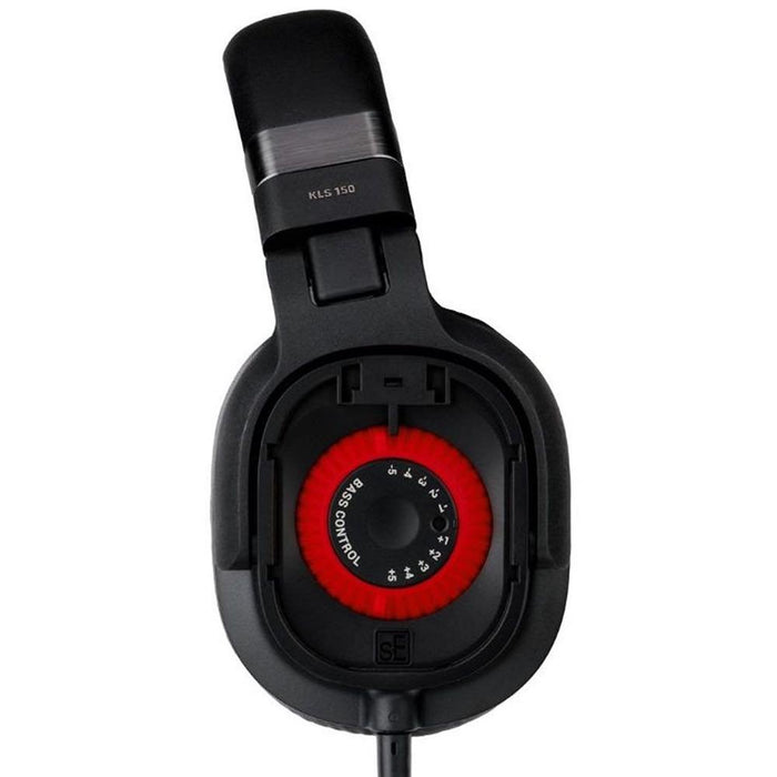 sE Electronics KLS 150 Closed-Back Over-Ear Studio Headphones w/ Mechanical Bass Control (SEE-KLS150STD) - Gsus4