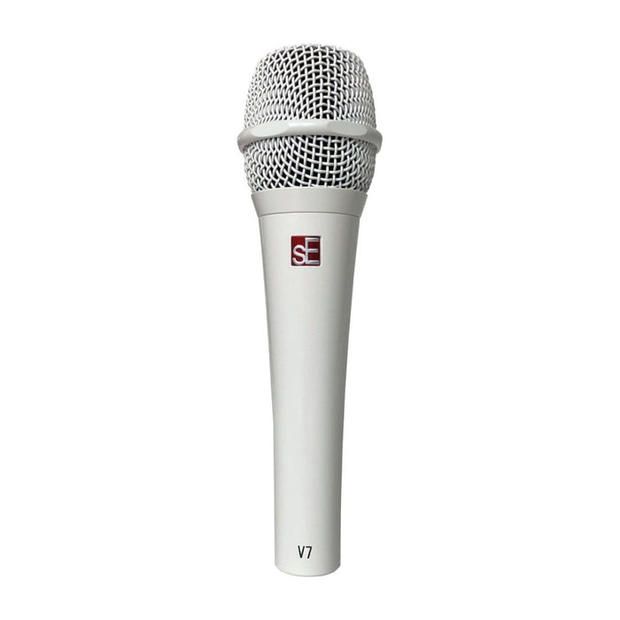 sE Electronics | sE V7 White | Super Cardioid Dynamic Microphone (SEE-V7WHITE) - Gsus4