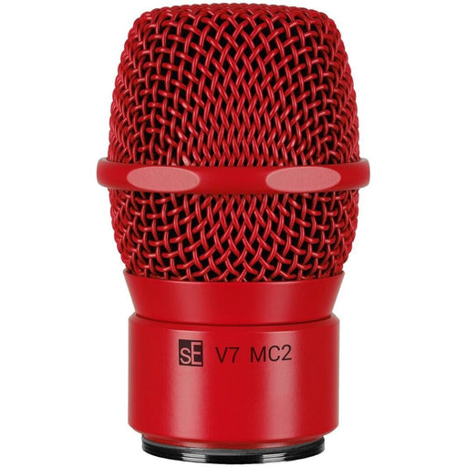 sE Electronics V7 Mic Capsule For Sennheiser Wireless Handheld w/ MP03 Pouch (Red) (SEE-V7MC2RDMP3) - Gsus4