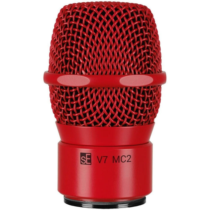 sE Electronics V7 Mic Capsule For Sennheiser Wireless Handheld w/ MP03 Pouch (Red) (SEE-V7MC2RDMP3) - Gsus4