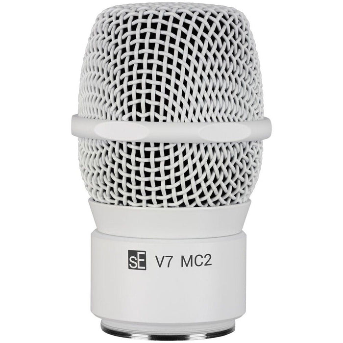 sE Electronics V7 Mic Capsule For Sennheiser Wireless Handheld w/ MP03 Pouch (White) (SEE-V7MC2WHMP3) - Gsus4