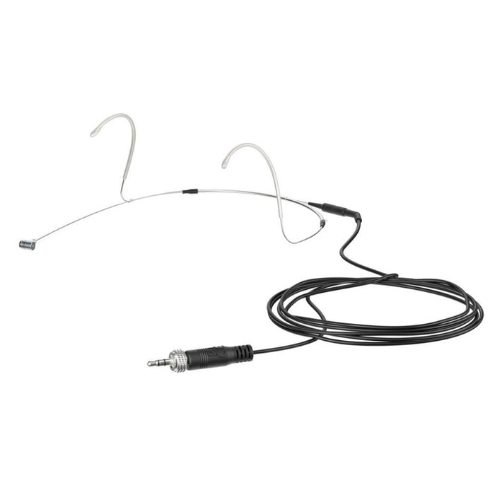 Sennheiser | HeadMic 4 | Condenser Cardioid | EW 3.5mm | Headset Mic for Vocal & Speech (Silver) (509496) - Gsus4