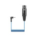 Sennheiser | KA 600 | XLR Female to 3.5mm TRS Male Plug | 40cm | For Camera Audio Mic Input | Blue (505633) - Gsus4