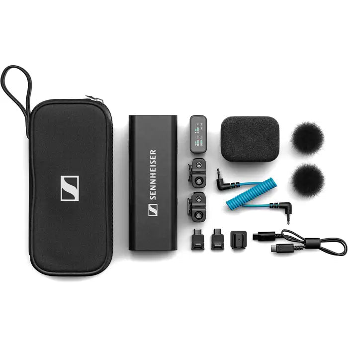 Sennheiser | Profile Wireless 2 - Channel Set | 32 - Bit Float Recording Wireless Mic Set w/ Charging Case (700266) - Gsus4