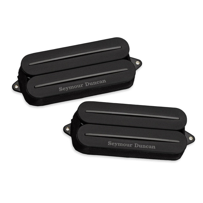 Seymour Duncan Llt Set Naz Sent 7STR Black Black Rail