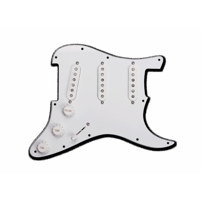 Seymour Duncan Pickgrd Assy Classic White (1201025) - Gsus4