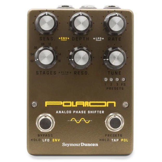 Seymour Duncan | POLARON | Analog Phase Shifter Pedal (1200001) - Gsus4