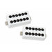 Seymour Duncan Sh 8n B Invader Set Frost Wht (1201625) - Gsus4