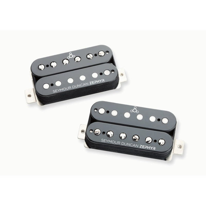 Seymour Duncan Zs 1s Zephyr Silver Humbucker Set Black (1200637) - Gsus4