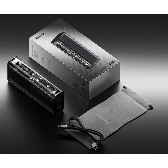 Sharge 140 Power Bank - Capacity 20000mAh - Silver Version (SP140SIL) - Gsus4