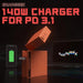 Sharge 140W PD3.1 GaN Charger (S140U) - Gsus4