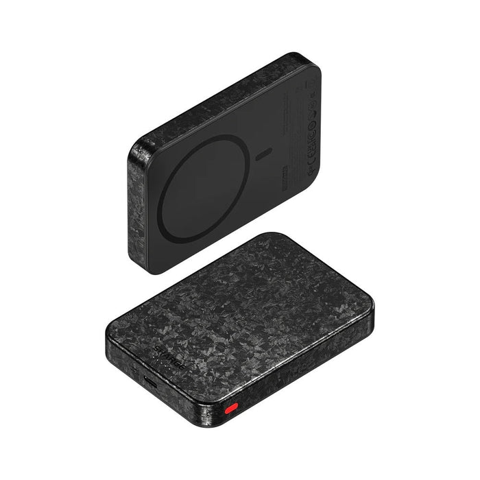 Sharge CarbonMag 10K - 10000mAh Wireless Carbon Fiber Power Bank(Complied with Qi2 Fast Wireless Charge Protocal) (C2) - Gsus4