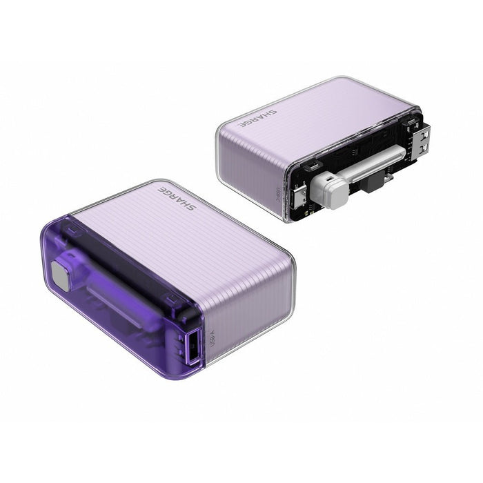 Sharge Flow Mini Power Bank 5800mah - Vivid Purple (SP020P) - Gsus4