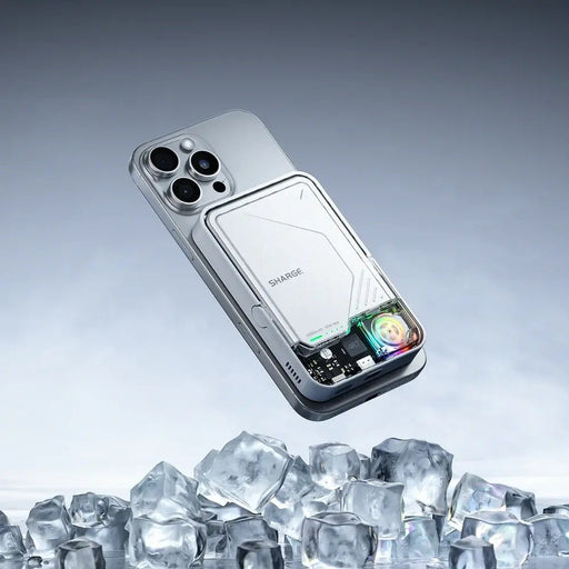 Sharge IceMag 2 Magnetic Power Bank for Smart Phones 10,000 mAh (M2) - Gsus4